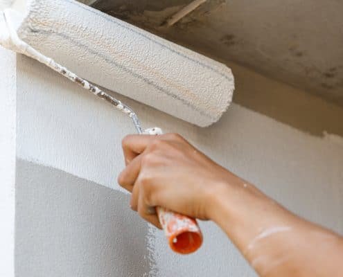 how to paint a room Shine Facility Services