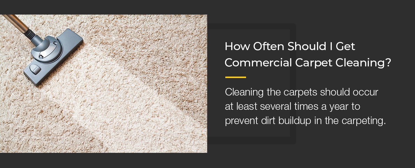How often to get commercial carpet cleaning