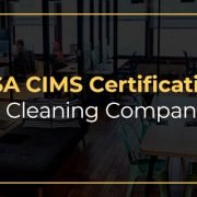 ISSA CIMS Certification for cleaning companies graphic.