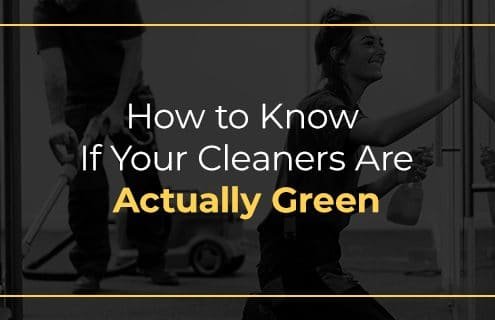 How to know if your cleaners are actually green