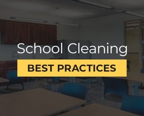 School cleaning best practices.