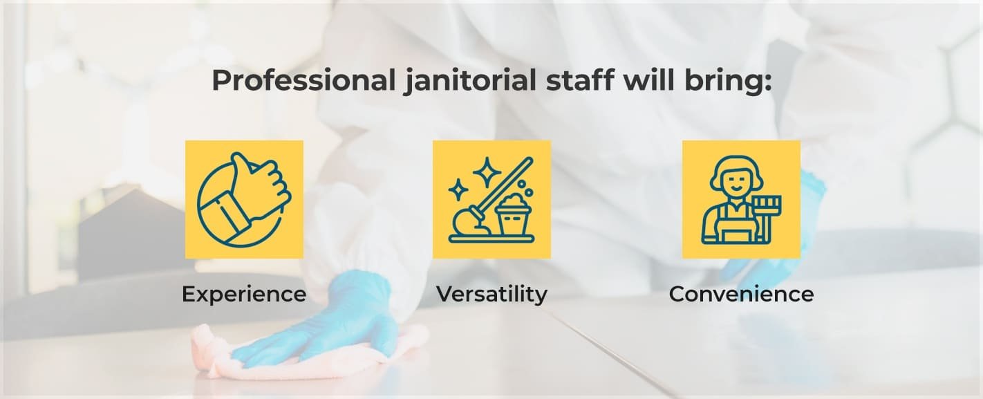 hire professional janitorial staff